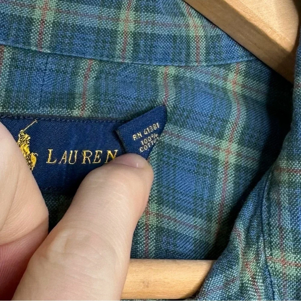 Polo Ralph Lauren Plaid Button Down Shirt